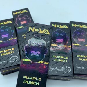 Nova Carts Non-Authentic vape cartridge offering sweet and earthy flavors, ideal for quick and satisfying cannabis experiences.